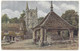 The Church & Cross Castle Combe By A R Quinton - Unused - J Salmon 1579 - Quinton, AR