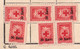 CRUCEA ROSIE / CROIX ROUGE / RED CROSS - DUES TICKET - 9 TIMBRES : 50 BANI / 10 LEI - 1952 / 1953 - CINDERELLA (ai406) - Steuermarken