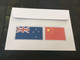 (5 D 21) 9-12-2021 - New Zealand Diplomatic (boycott) Of China 2022 Winter Olympic Games Announced (China Flag UN Stamp) - Inverno 2022 : Pechino