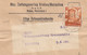 GG Zeitungsstreifband Verlag Krakau An Gutsverwaltung Krzeczowitz, Kanczuca - Occupation 1938-45