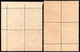 Delcampe - 549.GREECE.1927 NAVARINO NAVAL BATTLE.SC.338-343,HELLAS 485-490,MNH BLOCKS OF 4,7 SCANS - Hojas Completas