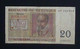 Belgium 1956: 20 Francs - 20 Franchi