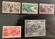 PA 24-27+29neuf Sans Charniére ** TTB = 275€: 1949-1950 Serie Grandes Villes(France Poste Aérienne Air Post MNH - 1927-1959 Mint/hinged