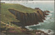 Lands End With First And Last House, Cornwall, 1930 - Valentine's Postcard - Land's End