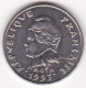 Polynésie Française. 10 Francs 1993 En Nickel - Frans-Polynesië