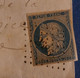 R1 FRANCE BELLE LETTRE 1852  RIVE DE GERS POUR TOURNON ARDECHE + N 4 + AFFRANCHISSEMENT INTERESSANT - 1849-1850 Cérès