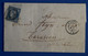 R21 FRANCE BELLE LETTRE 1850 NIMES POUR TARASCON + BORD DE FEUILLE DU N 4+ AFFRANCHISSEMENT PLAISANT - 1849-1850 Ceres