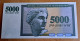(!) ARMENIA 5000 DRAM P40 1995 GARNI TEMPLE UNC Uncirculated Banknote - Arménie