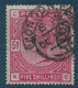 Grande Bretagne 1883 N°87 Obl,  5 Shilling Rose Sur Papier Blanc TTB Signé Calves - Gebraucht