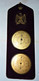 BAROMETRE THERMOMETRE DECOR LAITON AIGLE COURONNE NAPOLEON + FEUTRINE LISERET TB - Technique Nautique & Instruments