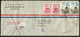 FORMOSE - N° 344 (2) + 431 (2) / LR AVION DE TAIPEI LE 14/8/1963 POUR LES USA. TB - Storia Postale