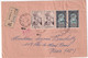 1954 - ALGERIE - ENVELOPPE RECOMMANDEE De ALGER => PARIS - "VU PAR LA DOUANE" ! - Lettres & Documents