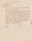 AB283 Permission De Sortie Pour Pâques  Du Collège Royal D'Orléans 3/4/1829 (lire) - Documentos Históricos