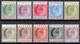 558.CYPRUS.1902-1904 KING EDWARD VII.S.G.50-59,SC.38-47 MH - Cyprus (...-1960)