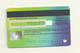 CARTE DE DEMONSTRATION VISA  THEME  CHAUSSURE BASKET - Credit Cards (Exp. Date Min. 10 Years)