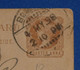 N20 INDE BELLE CARTE 1898 BOMBAY POUR PARIS FRANCE + AFFRANCHISSEMENT INTERESSANT - 1882-1901 Imperio