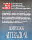 I102161 Robin Cook - Alterazioni - Sperling Paperback 2001 - Policiers Et Thrillers