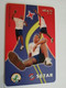 ARUBA CHIP  CARD   SETAR  SPORTS    AFL 8,75    Fine Used Card  **6669** - Aruba