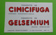 Buvard 549 - Laboratoire - CIMICIFUGA GELSEMIUM - Etat D'usage : Voir Photos - 21x13.5 Cm Environ - Vers 1950 - Produits Pharmaceutiques