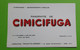 Buvard 555 - Laboratoire - CIMICIFUGA - Etat D'usage : Voir Photos - 21.5x13.5 Cm Environ - Vers 1950 - Produits Pharmaceutiques