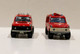 MAJORETTE - LOT 2 RANGE ROVER N°246 - RESCUE UNIT - ECH 1/60 ANCIENNE MINIATURE        (031221.35) - Majorette