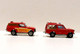 MAJORETTE - LOT 2 RANGE ROVER N°246 - RESCUE UNIT - ECH 1/60 ANCIENNE MINIATURE        (031221.35) - Majorette