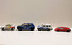 LOT DE 4 MAJORETTE JEEP, LAMBORGHINI / MATCHBOX TOYOTA MR2 1985 / BURAGO RENAULT        (031221.38) - Majorette