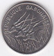 Republique Gabonaise. 100 Francs 1977 , En Cupro Nickel . KM# 13 - Gabon