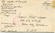 NOUVELLE-CALEDONIE / ETATS-UNIS LETTRE CENSUREE DEPART ARMY POSTAL SERVICE OCT 24 194? (A.P.O. 502) POUR LES ETATS-UNIS - Cartas & Documentos