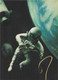 Carte Postale En 3D "Visiorelief" - PK 59 Walk In The Space . Ed. Zürich (10 X 15 Cm) Cosmonaute - Astronomie