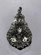 13 CIGALE PENDENTIF MEDAILLON  FOLKLORE METAL ARGENTE PROVENCE CAMARGUE PROVENCALE - Hangers