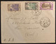 Océanie Lettre TAHITI Tarif 2 FR Etranger 1926 N°31, 55 & 73 Oblitérés Dateur De Papeete Pour SAN FRANCISCO - Cartas & Documentos