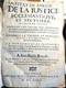 Livre Ancien: Estat De La Justice Ecclésiastique Et Séculière Du Pays De Savoie Par Charles Emmanuel De Ville 1674 - Antes De 18avo Siglo