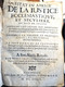Livre Ancien: Estat De La Justice Ecclésiastique Et Séculière Du Pays De Savoie Par Charles Emmanuel De Ville 1674 - Tot De 18de Eeuw