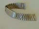 Delcampe - Vintage Stainless Steel Watch Band Bracelet Lug 19/20 Mm For Man (#51) - Montres Gousset