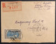 Océanie Lettre Recommandé TAHITI Tarif 3FR Etranger 1929 N°66 Oblitéré Dateur De Papeete Pour CHICAGO - Storia Postale