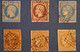 101 FRANCE ( Lot 6 ) De Beaux Timbres NAPOLEONS Et Ceres BORDEAUX FORTES COTES - 1870 Bordeaux Printing