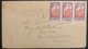 Océanie Lettre TAHITI Tarif 75c 1933 N°51 X3 Oblitérés Daguin De Papeete Pour WIARTON CANADA TTB - Cartas & Documentos