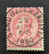 OBP 46 Gestempeld - EC GAND FAUB DE BRUGES - 1884-1891 Leopold II