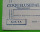 Buvard 973 - Laboratoire Elerté - COQUELUSEDAL 2 - Etat D'usage : Voir Photos- 21x12.5 Cm Environ - Vers 1950 - Produits Pharmaceutiques