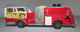 MAJORETTE  -  POMPE A INCENDIE  -  Echelle 1/47 -   Made In France - Camion