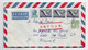 1985. YUGOSLAVIA,SERBIA,BELGRADE TO SAO PAULO,BRAZIL,RETURNED TO SENDER,RETOUR,PARTI - Aéreo