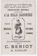 Jolie Chromo Bériot Lille 1900/10 Humour Thèmes Science Astronomie Espace Lune Télescope Observatoire Planète A64-1 - Tea & Coffee Manufacturers