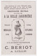 Jolie Chromo Bériot Lille 1900/10 Humour Thèmes Argent Monnaie Portefeuille Marchand De Rue Commerce A64-4 - Thé & Café