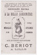 Jolie Chromo Bériot Lille 1900/10 Humour Thèmes Barbier Barbe Rasoir Nez Barber A64-6 - Tea & Coffee Manufacturers