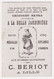 Jolie Chromo Bériot Lille 1900/10 Humour Thèmes Peintre Peinture Art Portrait Artiste Intelligence QI Painter A64-7 - Tea & Coffee Manufacturers