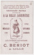 Anthropomorphisme Chromo Bériot Basses-Pyrénées Sel Blanc Saucisson Jambon De Bayonne Vin Jurançon Eaux-Bonne Eau A64-19 - Thé & Café