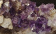 Fluorite With Baryte On Quartz Matrix ( 6.5 X 5 X 6 Cm ) La Cabana - Berbes  - Asturias - Spain - Minéraux