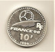 * R* 10 F  "COUPE DU MONDE 98 "  1996 BE Avec Certificat N° - BU, BE, Astucci E Ripiani