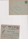 FRANCE-PREOBLITERES-LOT 2 LS. AVEC N° 43 ET 51-1922-EXP..ANNUAIRE DE L'AGRICULTURE...DEST. à VALBONNE Er GRASSE 06 - 1893-1947